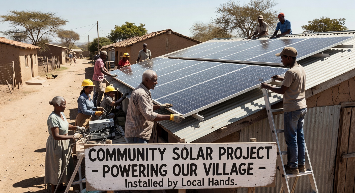 Proyecto solar comunitario en España