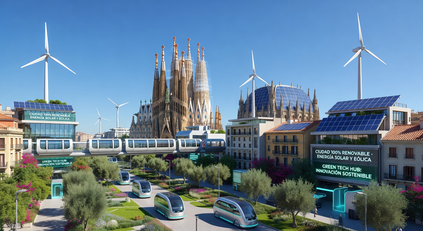 Ciudad renovable del futuro