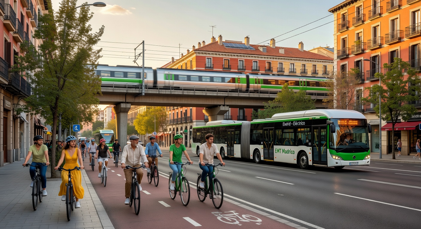 Transporte verde sostenible