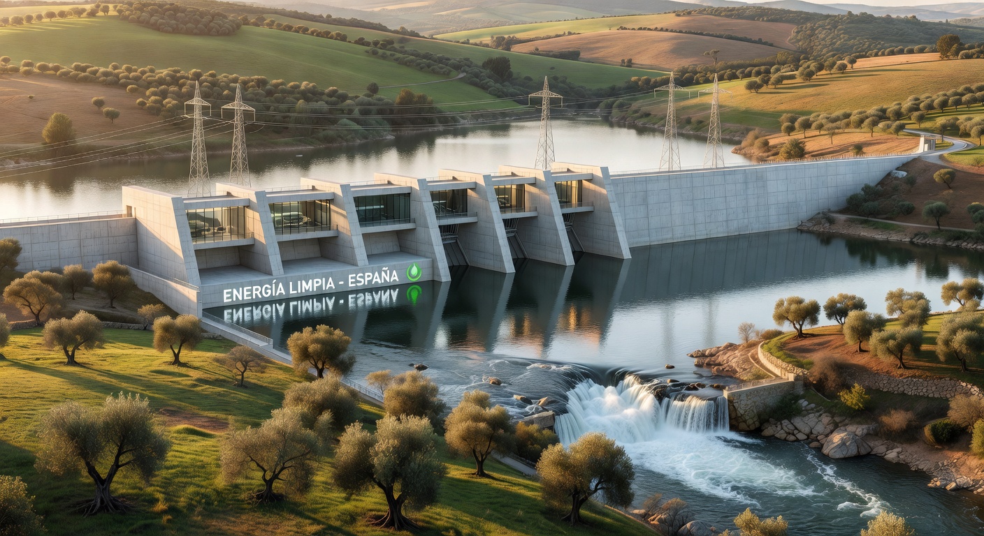 Presa hidroeléctrica España